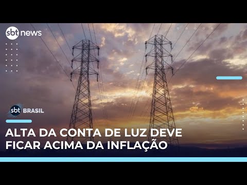Reajuste da conta de luz deve superar a inflação em 2025, diz ANEEL | #SBTBrasil