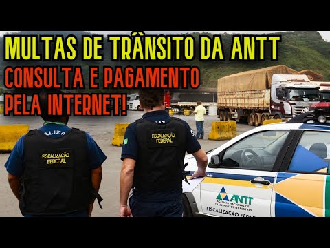 COMO CONSULTAR E PAGAR MULTA DE TRÂNSITO DA ANTT? 2025
