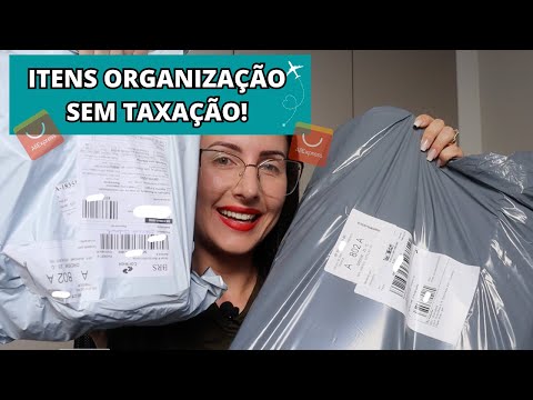 UNBOXING ITENS DE ORGANIZAÇÃO PARA CASA DO ALIEXPRESS BARATOS E BONITOS SEM TAXAS